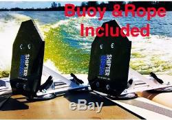 Wake Shifter Surfing (Reinforced Aluminum Suction Cups) Wake Surfing Shaper. NEW