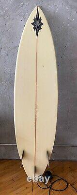 Ward Coffey Shapes surfboard, triple-thruster, 6' 10 Epoxy