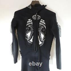 Wave Wrecker Body Wave Innovative Surfing Wetsuit Black & White Size Small