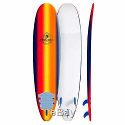Wavestorm 8' Classic Surfboard Navy Sunburst @@