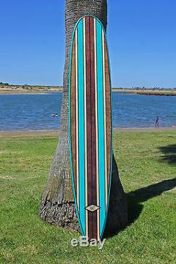 Wood Surfboard Art Bar Top Shower Vintage Hawaiian Surfboard Wall Art Surf Decor