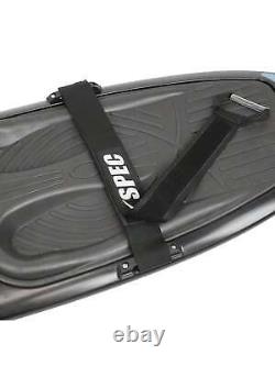 Xspec Kneeboard With Hook For Knee Surfing Boating Waterboarding, Black