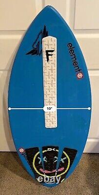 Zap Skimboard 44in, has rail and back foot pads for great gripping